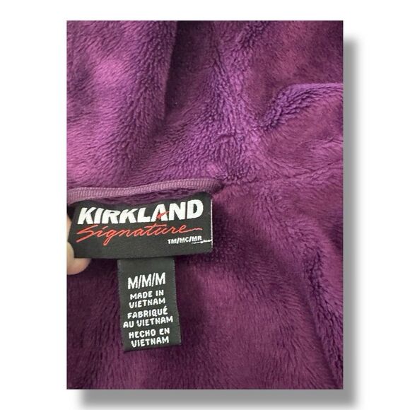 Kirkland Signature Water-Repellent  Soft Shell Jacket Fuchsia Women’s Size M - Picture 7 of 11